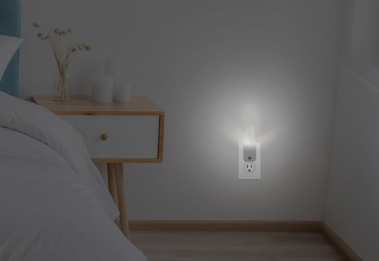 LED Flat Faced Night Light 0.3 Watt (2-pk)