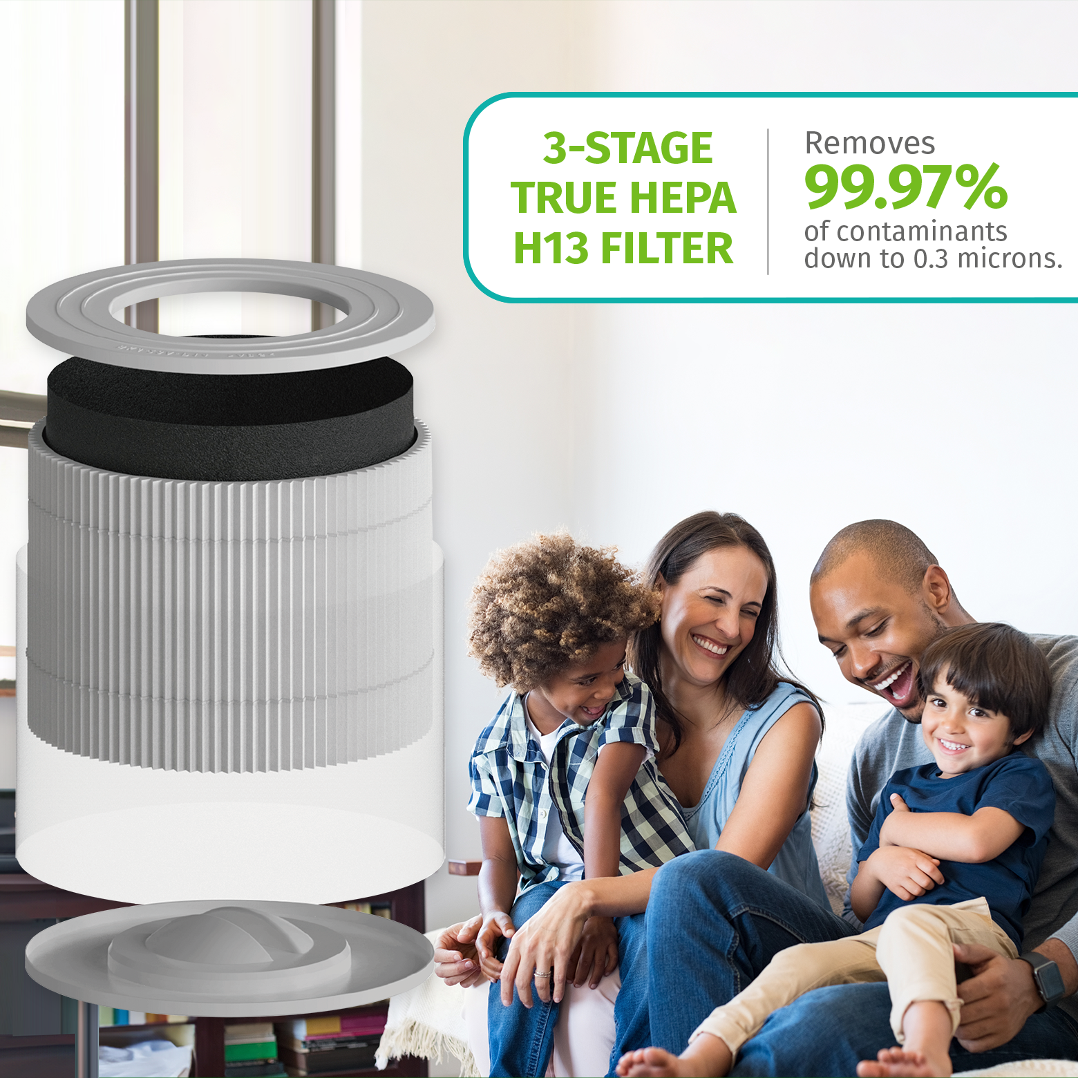  3-STAGETRUE HEPAH13 FILTER