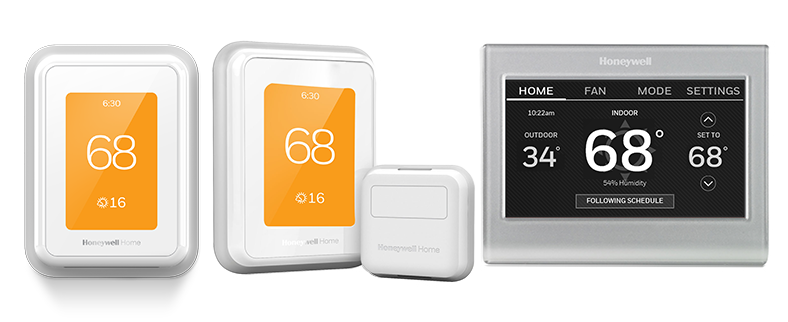 honeywell wifi thermostat png