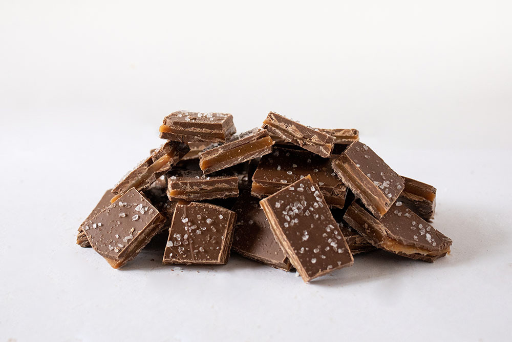 Salted Caramel Bark The Toffee House