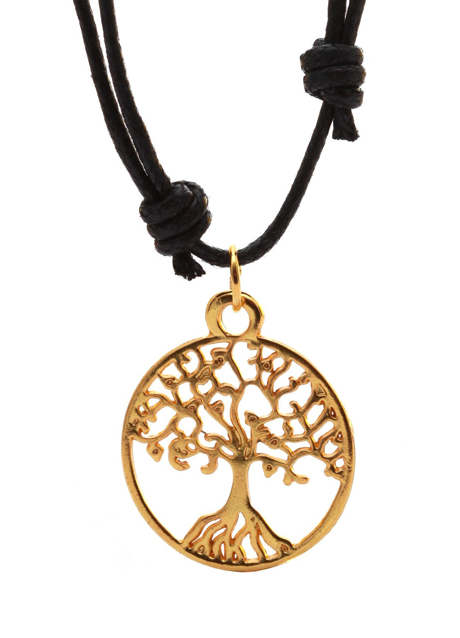 Lucky charm Tree of life Friendship Pendant unisex Necklace spiritual karma  gift