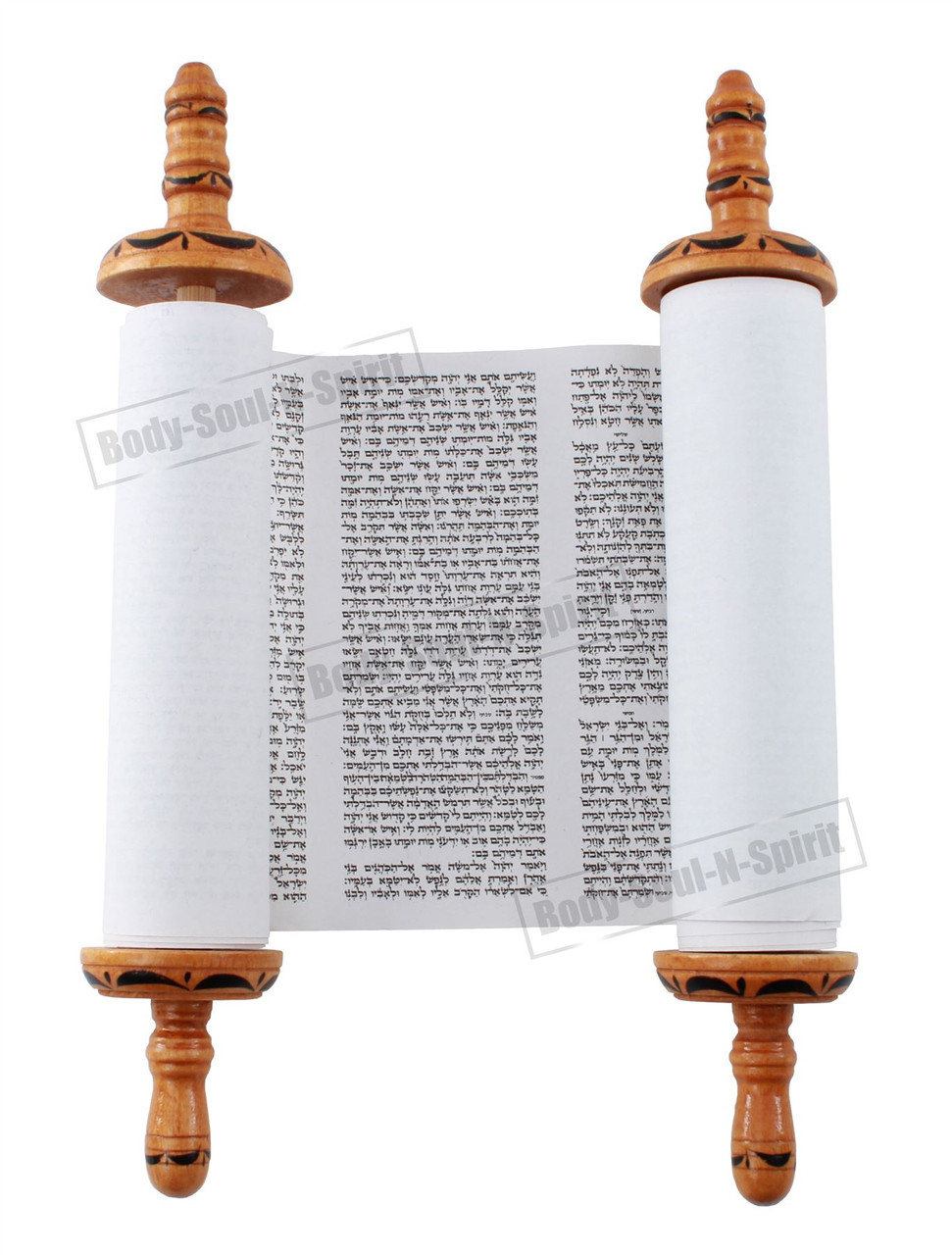 Judaica 8 mini Jewish SEFER TORAH Scroll Book Israel Holy Hebrew Bible  Humash