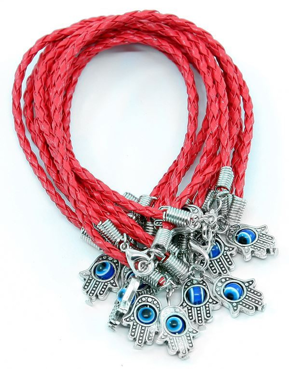 Red String Hamsa Hand Bracelet