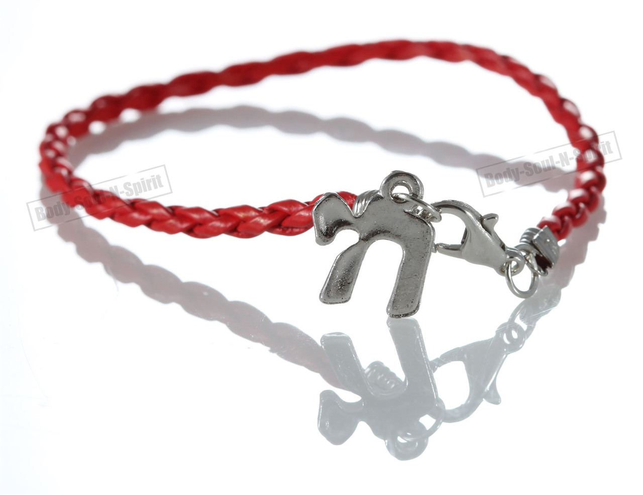 Red Braided String Bracelet For Men