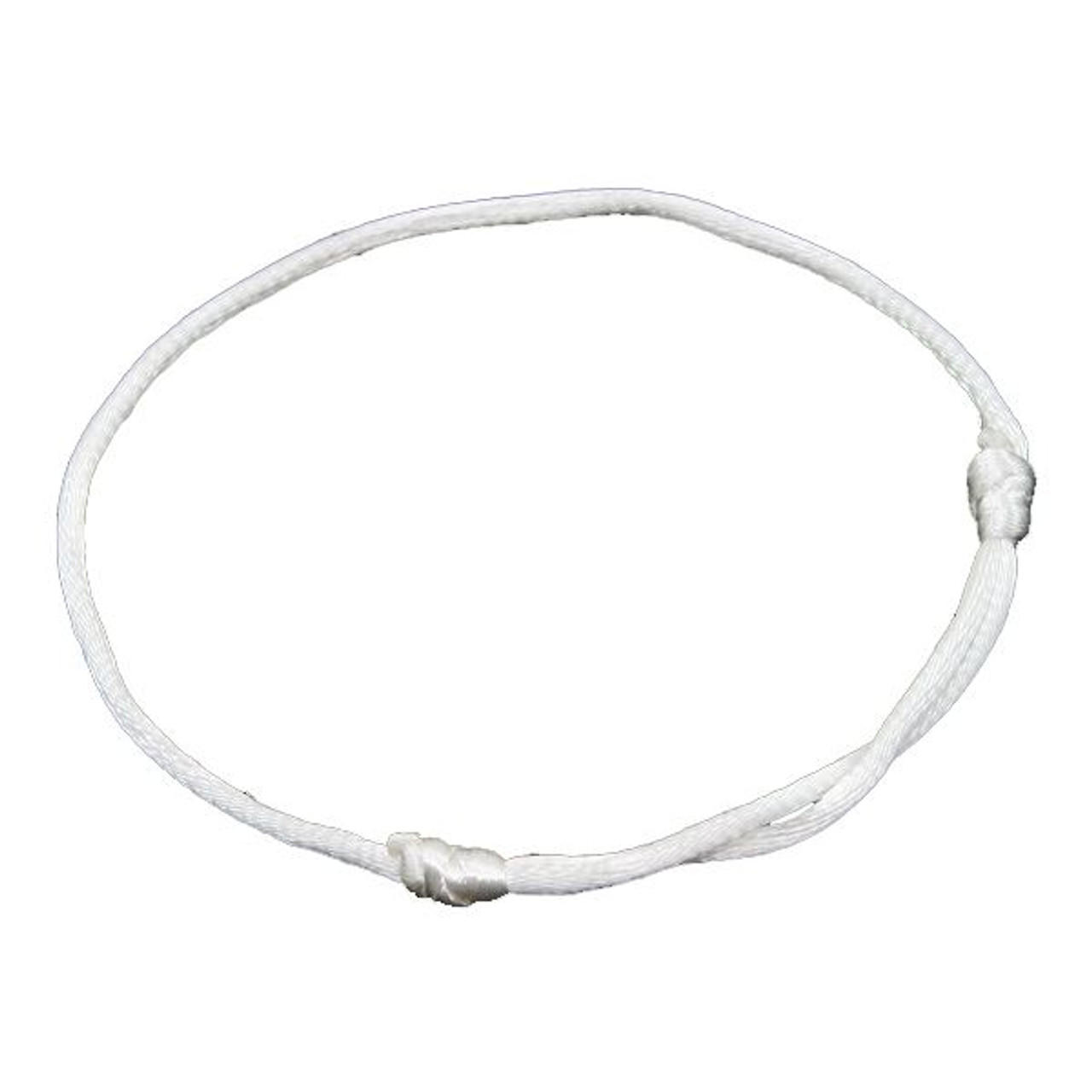 1 White Hand Made Lucky String kabala Bangle Bracelet success Urban Fashion  Wrap