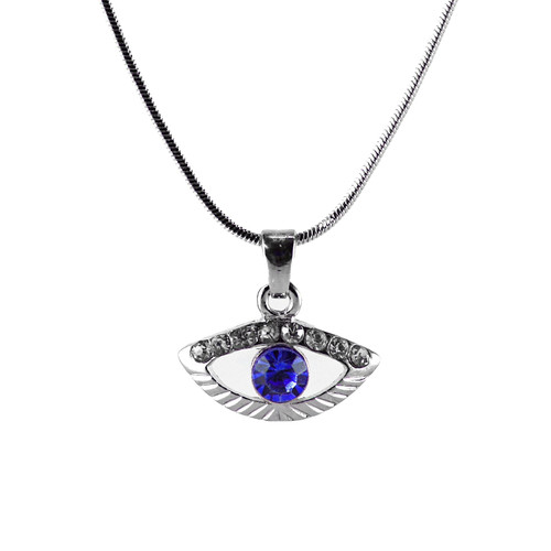 Blue against  Evil Eye Amulet Necklace good Charm Pandora Protection Judaica Spiritual