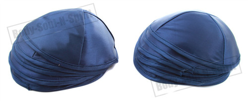 10 Blue Satin Kippah Yarmulke Tribal Jewish Yamaka Kippa Israel Hat Covering Cap