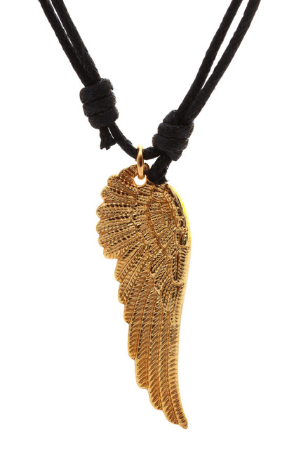 Stylish Gothic Chief Native American Indian Feather Punk Pendant Necklace gift