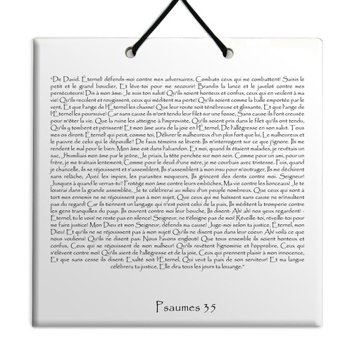 TEHILIM Psaumes Chapitre 35: Décoration Accrochage mural Torah Bible Judaica TEHILIM Psaumes Chapitre 35: Décoration Accrochage mural Torah Bible Judaica