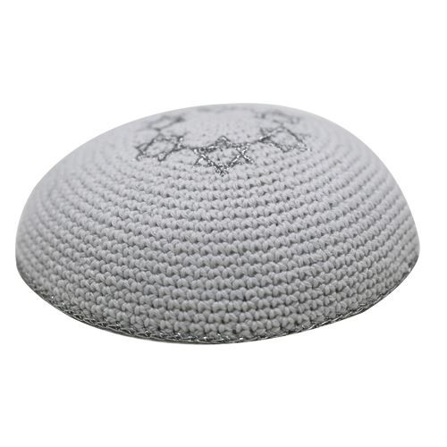 HOLY Israel Star of David Knitted Kippah Yarmulke Tribal Jewish Yamaka Kippa HOLY Israel Star of David Knitted Kippah Yarmulke Tribal Jewish Yamaka Kippa