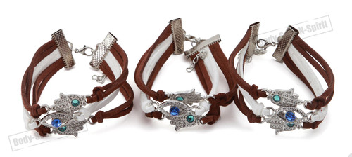 3 Spiritual karma STRING Bracelet Kabbalah protection soul Hamsa Lucky Success