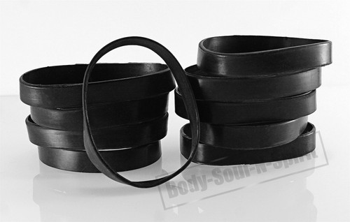 Blank Black Silicone Wristband powerful Rubber Bracelet good karma Bangle gift