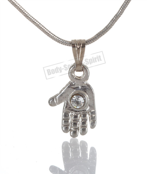 Silver Plated Hamsa Necklace Pendant lucky charm Jewish Judaica Kabbalah Silver Plated Hamsa Necklace Pendant lucky charm Jewish Judaica Kabbalah