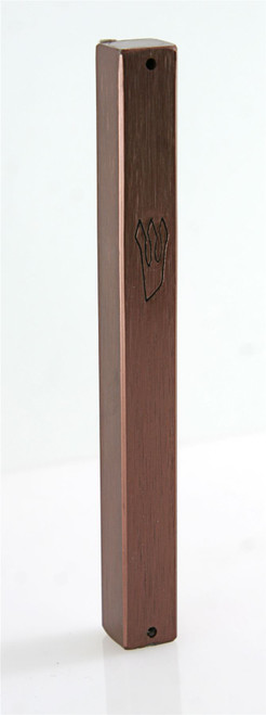 Bronze plated Mezuzah Mezuza Case 12cm Judaica Jewish shaddi Aluminum Design Bronze plated Mezuzah Mezuza Case 12cm Judaica Jewish shaddi Aluminum Design