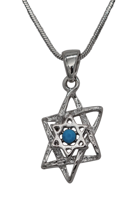 Magen David charm Jewish Holy "Star of David" Stylish Accessory GLORY Necklace