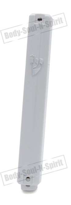 Holy Jewish Shaddi Plastic classic Design White Mezuzah Mezuza Case 12 cm Judaica Holy Jewish Shaddi Plastic classic Design White Mezuzah Mezuza Case 12 cm Judaica