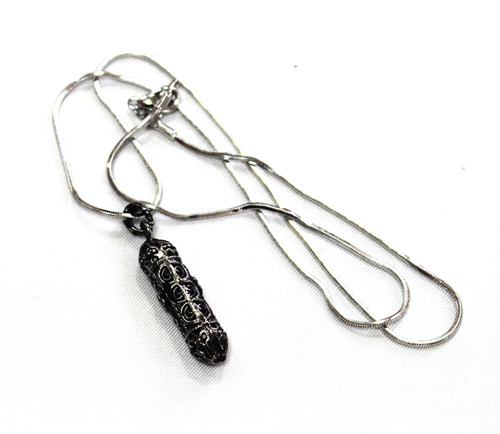 Karma Soul Mezuzah Necklace Jewelry LUCKY charm Pendant Judaica Kabbalah Karma Soul Mezuzah Necklace Jewelry LUCKY charm Pendant Judaica Kabbalah