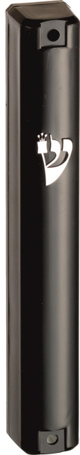 Classic Black Shaddi Plastic Design Mezuzah Mezuza Case 12cm Judaica Jewish Classic Black Shaddi Plastic Design Mezuzah Mezuza Case 12cm Judaica Jewish