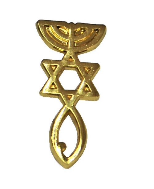 Grafted In Messianic Symbol pretty Lapel PIN patriot gift