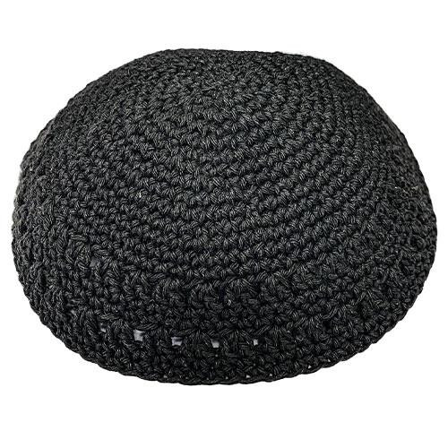 Black Knitted skullcap Kippah Yarmulke Tribal 15 cm Yamaka Kippa Hat Covering Cap Black Knitted skullcap Kippah Yarmulke Tribal 15 cm Yamaka Kippa Hat Covering Cap