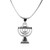 Black Jewish Yisrael Hanukkah MENORAH candelabrum Necklace Kabbalah Judaica