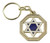 "Star of David" Israel Charm Pendant Amulet Judaica Key Ring Chain Protection "Star of David" Israel Charm Pendant Amulet Judaica Key Ring Chain Protection