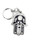 Key Ring HAMSA HAND Chain Evil Eye Judaism Israel Lucky Charm Kabbalah - S Key Ring HAMSA HAND Chain Evil Eye Judaism Israel Lucky Charm Kabbalah - S