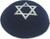 Blue Star of David Holyland Knitted Kippah Yarmulke Tribal Jewish Yamaka Kippa Blue Star of David Holyland Knitted Kippah Yarmulke Tribal Jewish Yamaka Kippa