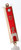 Gold tone Mezuzah Mezuza Red Case 7cm Judaica Jewish lion wall gate star Kotel