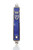 Silver plated Mezuzah Mezuza Blue Case 7cm Judaica Jewish Crown Star of David