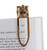 Gold Plated Jewish Jerusalem Israel Bookmark Judaica Amulet Charm Gift