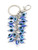 Greek Turkish Blue Beads evil eye Key Chain Ring Amulet Pendant Charm