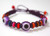 Evil Eye Purple String Ethnic Bracelets Lucky Eye Charm Bead success Bracelet