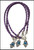 Hamsa Hand String Purple Evil Eye Lucky Spiritual Bracelets Success Protection