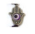 Lot Large Hamsa Evil Eye String Purple Kabbalah Bracelets Lucky Charm Jewelry