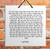 Hebrew Book of Psalms Wooden TILE holy bible Tehillim Chapter 10 תהילים עברית