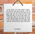 Hebrew Book of Psalms Wooden TILE holy bible Tehillim Chapter 12 תהילים עברית