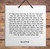Hebrew Book of Psalms Wooden TILE holy bible Tehillim Chapter 65 תהילים עברית