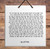 Hebrew Book of Psalms Wooden TILE holy bible Tehillim Chapter 73 תהילים עברית