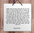 Hebrew Book of Psalms Wooden TILE holy bible Tehillim Chapter 143 תהילים עברית
