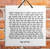 Hebrew Book of Psalms Wooden TILE holy bible Tehillim Chapter 144 תהילים עברית