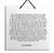 Hebrew Book of Psalms Wooden TILE holy bible Tehillim Chapter 44 תהילים עברית