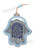 JERUSALEM Hamsa Silver plated Hebrew Home Blessing Judaica Wall Hanging Gift