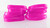 Blank Pink Silicone Wristband powerful Rubber Bracelet good karma Bangle gift
