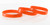 Blank Orange Silicone Wristband powerful Rubber Bracelet good karma Bangle gift