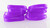 Blank Purple Silicone Wristband powerful Rubber Bracelet good karma Bangle gift