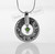 Green Eye Hamsa SHEMA ISRAEL Inspired Protection Necklace Charm Pendant Kabbalah