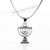 Sky Jewish Yisrael Hanukkah MENORAH candelabrum Necklace Kabbalah Judaica