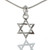 Jewish Karma protection mini Star of David Pendant Necklace Lucky charm ornament