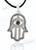 Hamsa Necklace Hand of God Black Evil Eye Charm Pendant Jewish Judaica Kabbalah Hamsa Necklace Hand of God Black Evil Eye Charm Pendant Jewish Judaica Kabbalah
